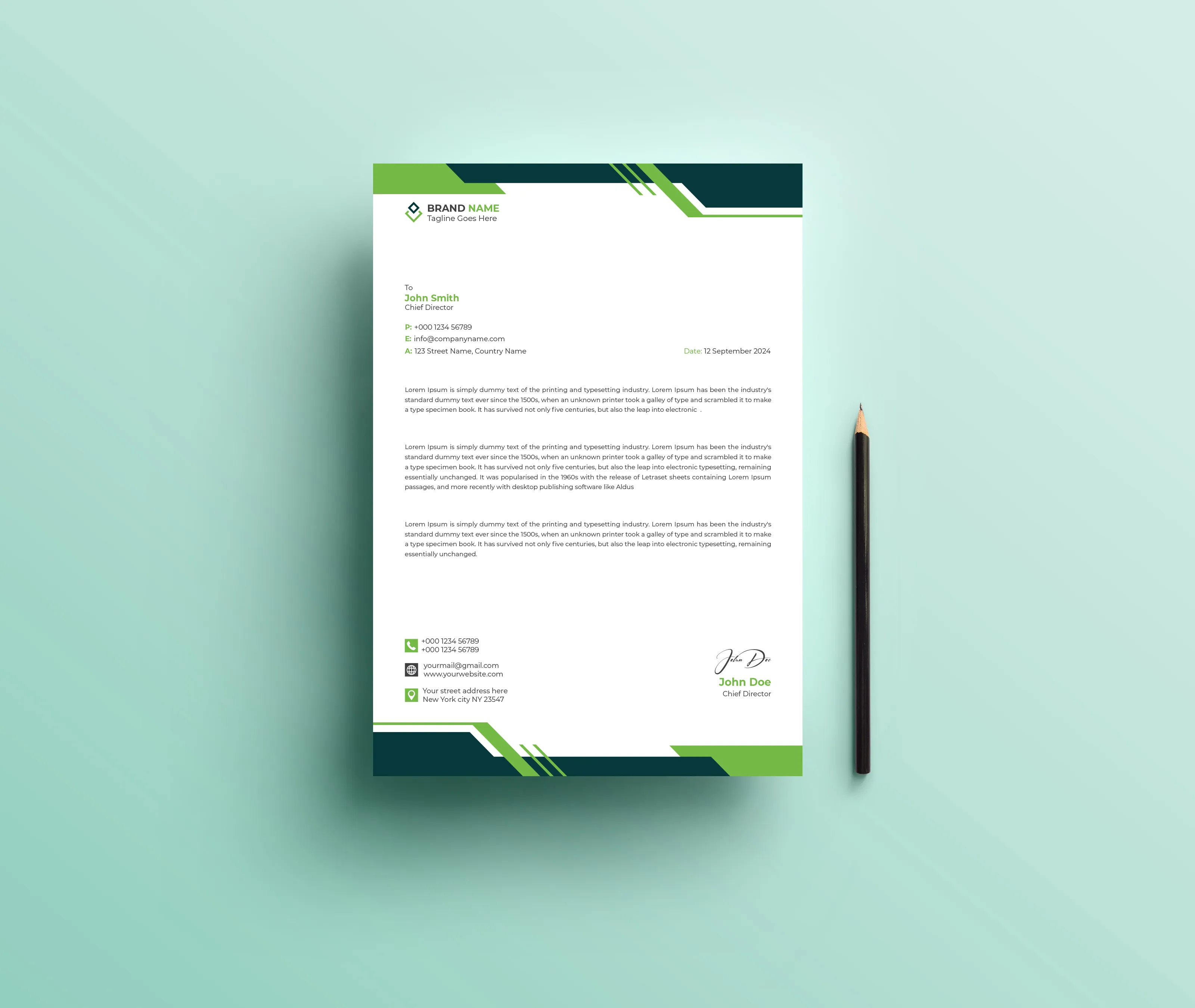 Custom Letterheads