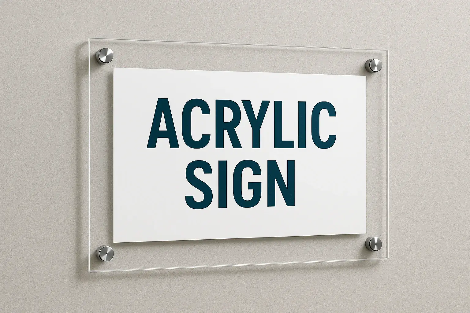 Acrylic Signs